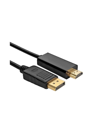 Maxgo 4318 Display Port To HDMI Çevirici Dönüştürücü Adaptör Kablosu 1.8 M