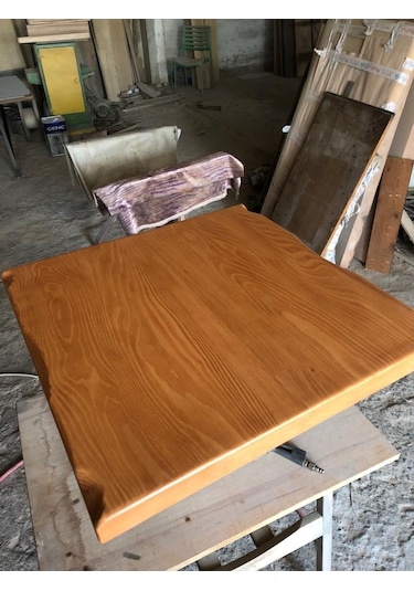 Bintaşmobilya Kütük Cafe Masa Üstü Tablası 60X60.Cm