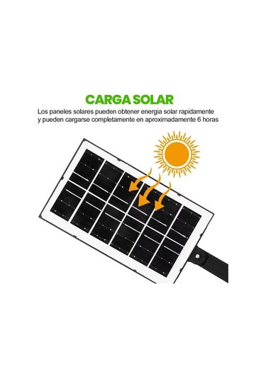 Hareket Sensörlü Ip65 Güneş Enerjili Led Spot Kumandalı 5365