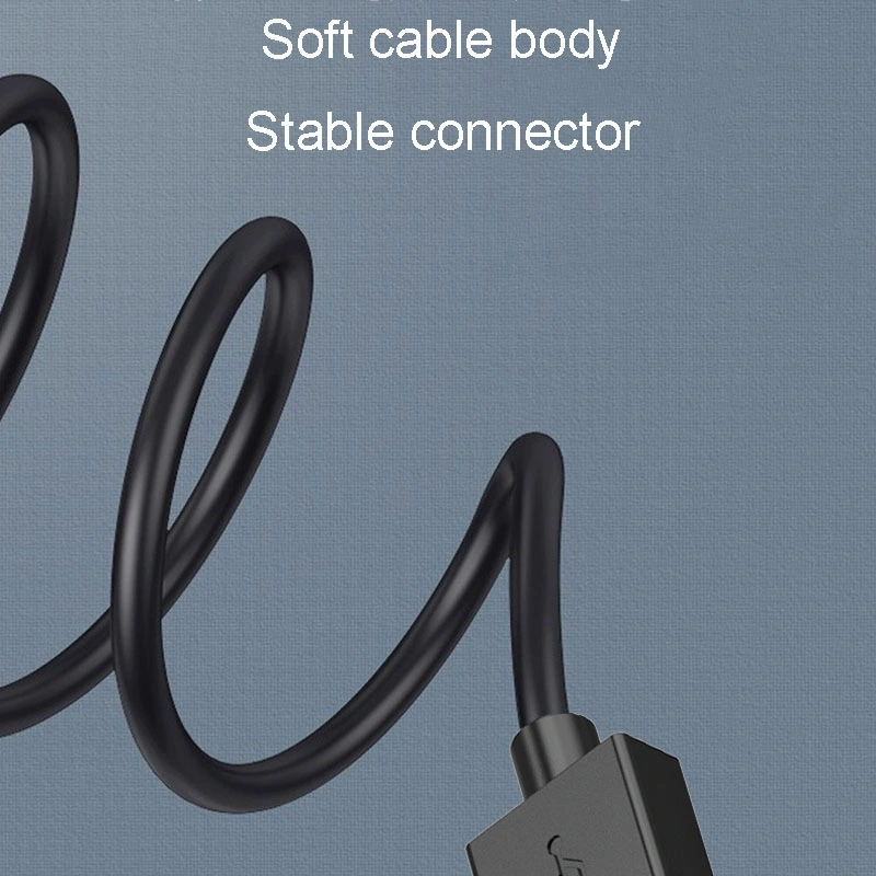 Sones Jınghua N62 Usb2.0 4 Portlu Ayırıcı Bir İla Dört Hub Uzatma Konnektörü, Model: 0,2 M Siyah