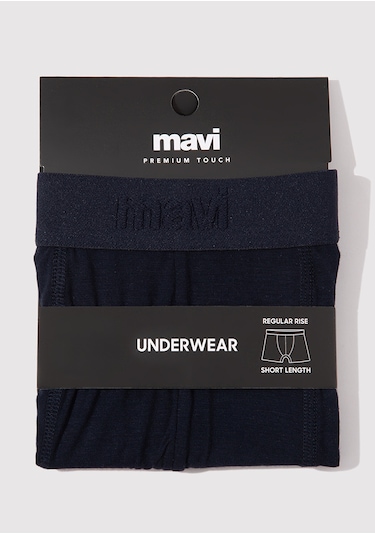 Mavi - Lacivert Boxer 0911853-25723 Lacivert