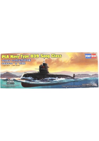 Hobbyboss 83518 1/350 Ölçek Pla Navy Type 039 Song Class, Denizaltı Plastik Model Kiti