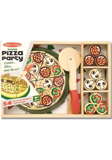 Melissa And Doug Ahşap Pizza Partisi
