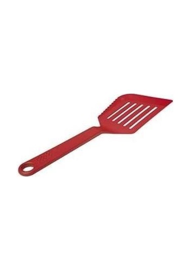 Joseph Joseph 10052 Tırtıklı Ağızlı Geniş Spatula Kırmızı
