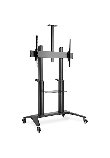Tv Sunum Arabası, 70-120" 140 Kg Maks., Siyah