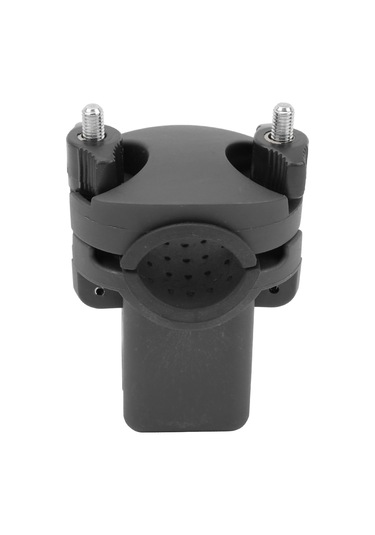 Wezone Tek Taraflı Açık Bot Balıkçılık Rod Tutucu, Hızlı Montajlı Alüminyum-abs, Kaymazsız, Dayanıklı, Siyah