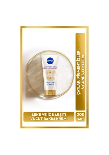 Nivea Luminous Leke ve İz Karşıtı Vücut Bakım Kremi 200 ML