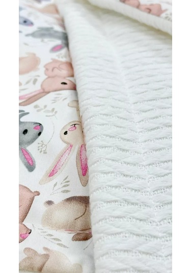 Magkij Krolik Yenidoğan Bebek İçin Battaniye 218744682 Beyaz