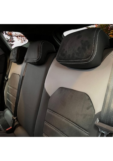 Renault Duster Uyumlu Araca Özel Oto Koltuk Kılıfı 158502 Deri Siyah