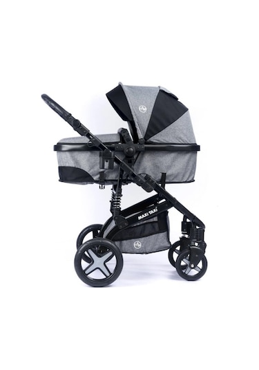 Maxi Taxi Fast Pro Alüminyum Travel Sistem Bebek Arabası - Cotton Grey