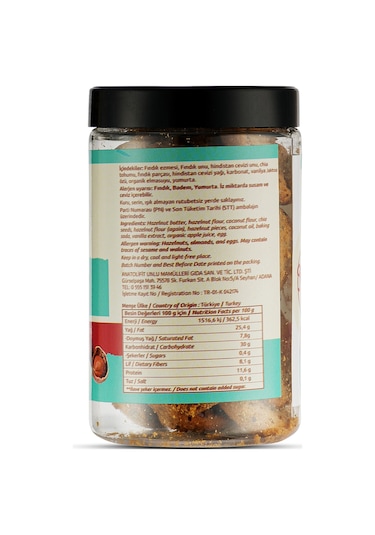Getfit Fındıklı Kurabiye 80 Gr