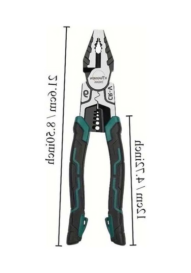 Ganzhoushop Ve Ve Tuosen Tipi Tel Süper Sıyırma Pensesi Metal Kesici İşleme Hizmet Elektrikçiler Arada Alaşım, Ağır 9'u 1 - Ht