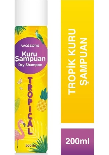 Watsons Tropik Kuru Şampuan 5 x 200 ML