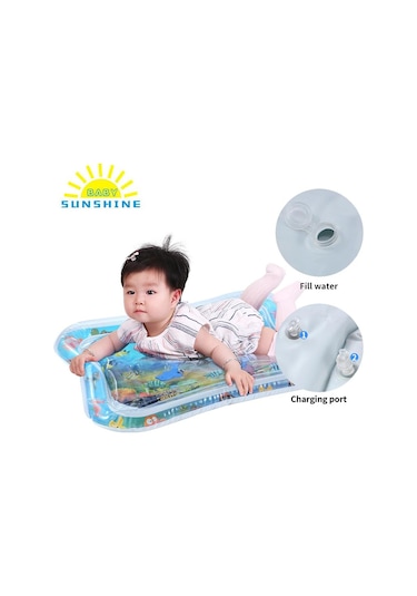 Bebek Su Oyun Matı ve Bebekler için Eğlenceli Su Oyun Matı