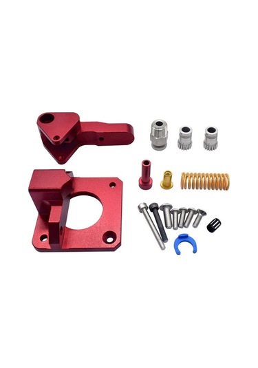 Flybuy Ender 3 V2 İçin Çift Dişli Ekstruder Yükseltme Motor Şaftı 20mm, Ender 3 Pro Cr10 Serisi 3d Yazıcı İle Uyumlu, Yeni Ç