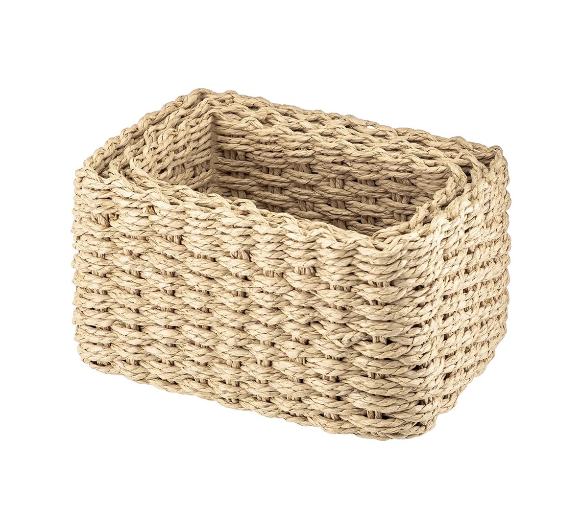 El Casa Örme Saklama Sepetleri Seti, 3 Adet 188376425 Bej