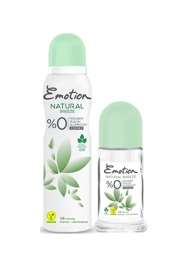 Natural Breeze Deodorant 150ml Ve Roll On 50ml