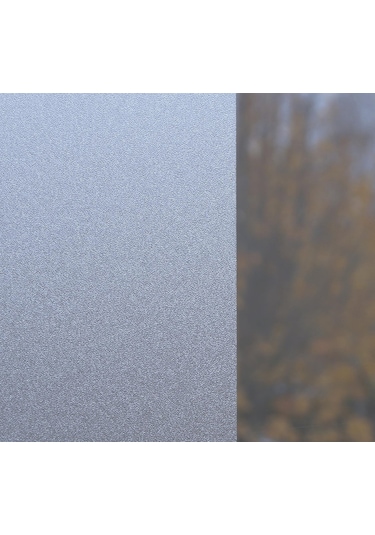 Technojet Statik Cam Filmi Kaplama 45x100cm Gizlilik Ve Güneş Koruma Mat Buzlu Cam Kaplama