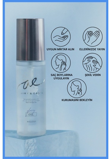 Cosmetex Roland Airy&easy Saç Bakım Yağı