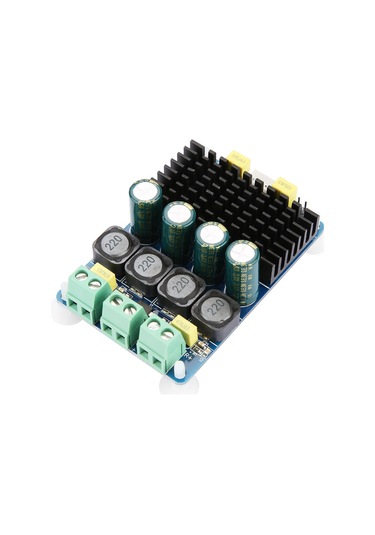 Wezone Tda7498 Çipli Hf20 Modeli 2x100w Çift Kanal D Sınıfı Güç Amfi Kartı, Dc 8-32v Girişi, Yüksek Verim Ve Ses Kalitesi