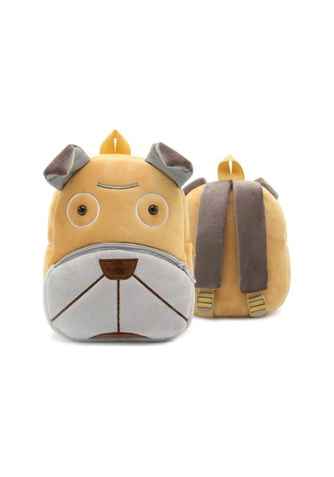 Hayvanat Bahçesi Serisi Peluş Çocuk Okul Çantası Tüylü Köpek Bjro6b Diğer