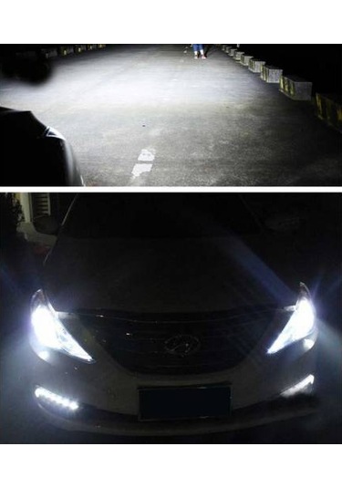 Süper Nova Beyaz - Parlak 6000K Zenon - Şimşek Led - Sis Led H1