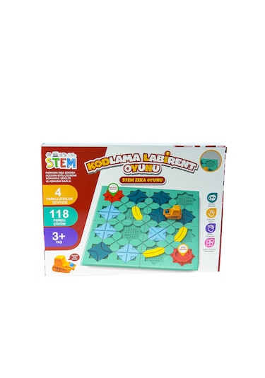 Oyuncak Kodlama Labirent Oyunu 4 Seviye Zorluk 118 Çözüm