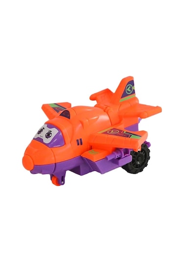 D400-35 Dönüşebilen Sürtmeli Uçak Robot -birliktoys