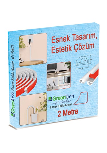 Greentech Esnek Kablo Kanalı / GT-KK01