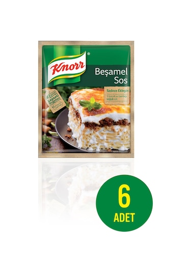 Knorr Beşamel Sos 6 x 70 G