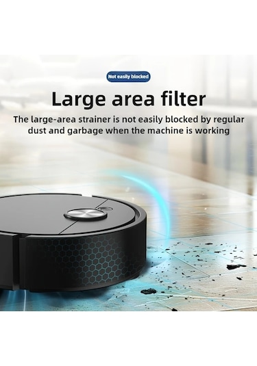 Xuweiwei Beyaz Xfy015 Kompakt Mini Robot Supurge Pil Olmadan Guclu Emis Ev Otel Ofis Temizligi