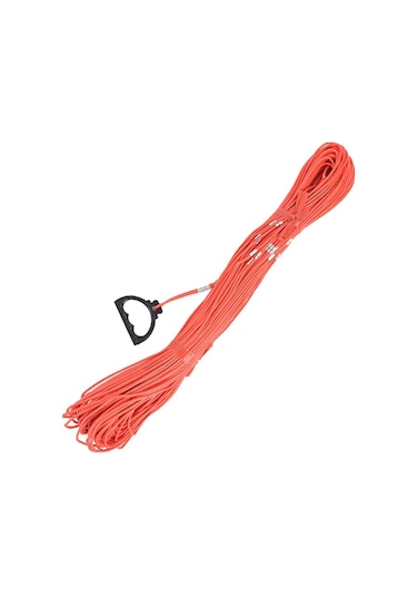 Ölçekli İşaretleme Çekme Halkası Derin Kuyu Halatı İle 70m Naylon Ölçme Halatı