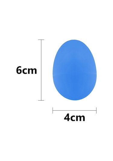 Jwin Pe-102 Yumurta Marakaş Orff - Ritim Aleti Seti - Mavi