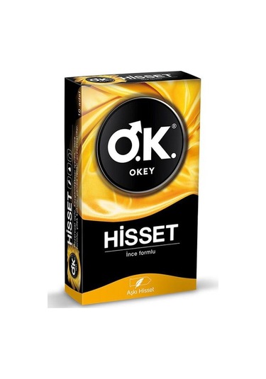 Okey Hisset Prezervatif 10 x 10'lu