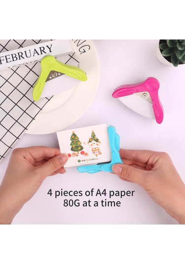 Xindoker Mini Taşınabilir Pvc Köşe Yuvarlatma Aleti - 5mm Yarıçap, Mavi Veya Yeşil Seçenekli