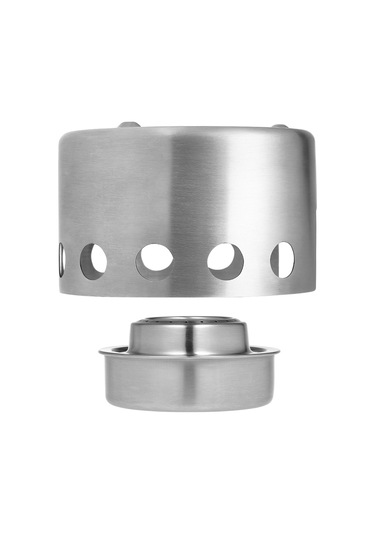 Lemestar Pratik Dış Mekan Alkollü Ocak Seti - Paslanmaz Çelik, Ultralight Ve Taşınabilir, Kamp Ve Piknik İçin Stantlı Çok Renkli