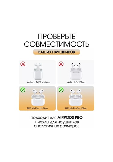 Soltykıds Airpods Uyumlu Pro 2 İçin Silikon Kılıf, Kulaklık Kılıfı 242521111 Beyaz