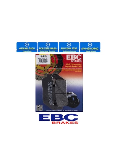 Org Ön Fren Balatası Ebc Fa196