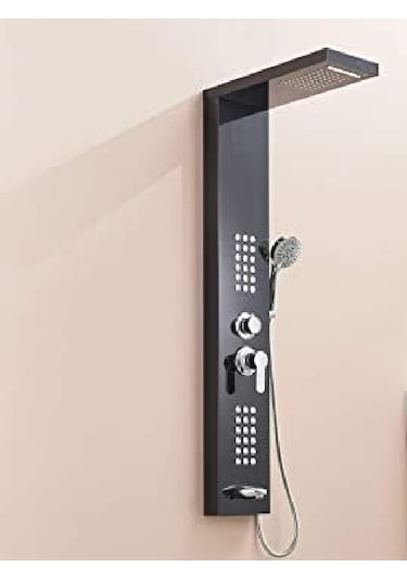 Sam Banyo Niagara Duş Paneli Siyah