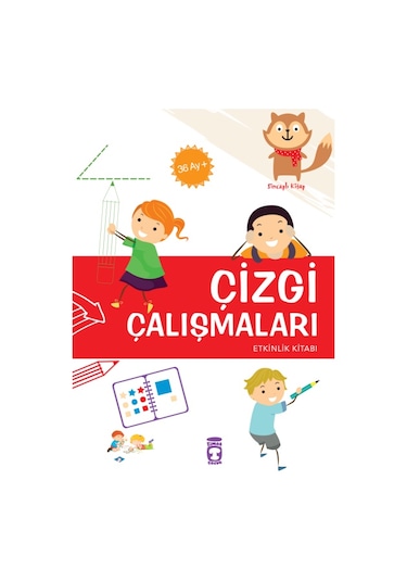 Çizgi Çalışmaları Etkinlik Kitabı 36 Ay