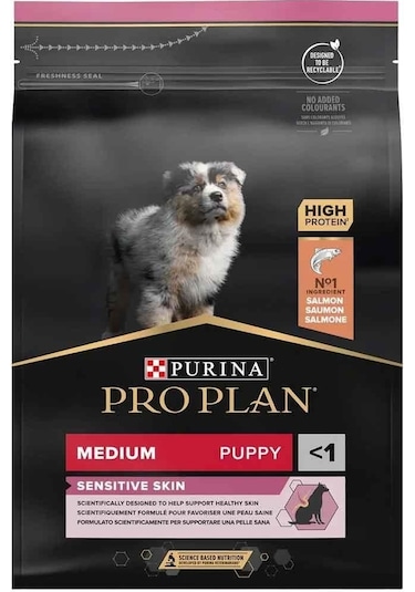 Purina Pro Plan Medium Puppy Somonlu Orta Irk Yavru Köpek Maması 3 KG
