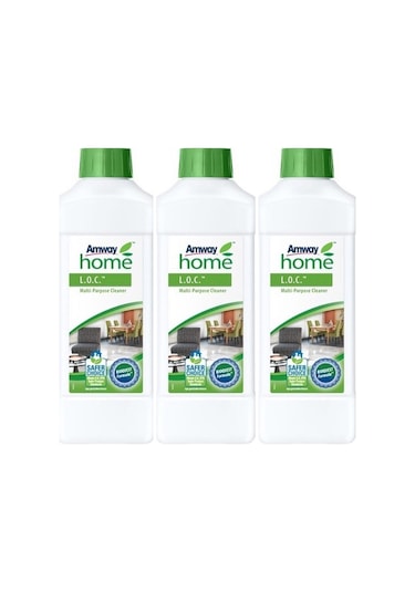 Amway Loc Çok Amaçlı Temizleyici 3 Adet X 1 Lt Home™ L.O.C.™