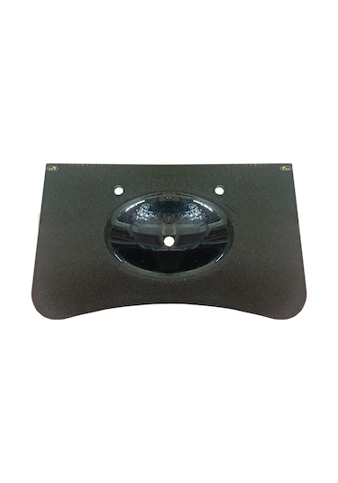 Oscar KO20 Kuaför Cam Lavabo Siyah 12 MM 100 x 56 CM