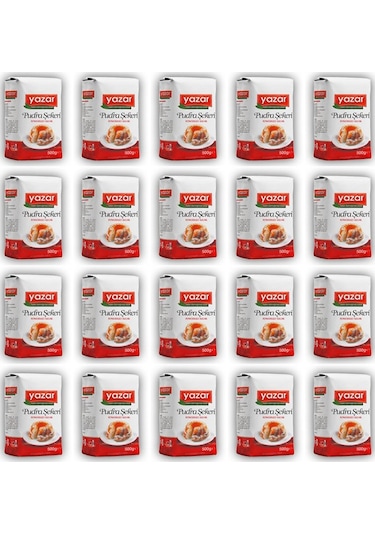 Yazar Pudra Şekeri 20 x 500 G
