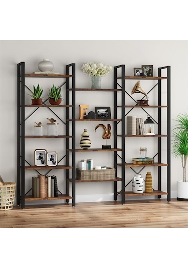 Halevia Metal Ahşap Maxi Kitaplık.