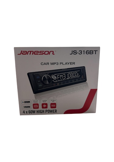 Jameson Js-316bt Oto Teyp 2025 Yeni Ürün