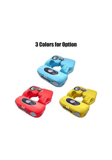 Mambobaby Araba Şekilli Bebek Yüzme Şamandırası Şişme Mt3129r Kırmızı