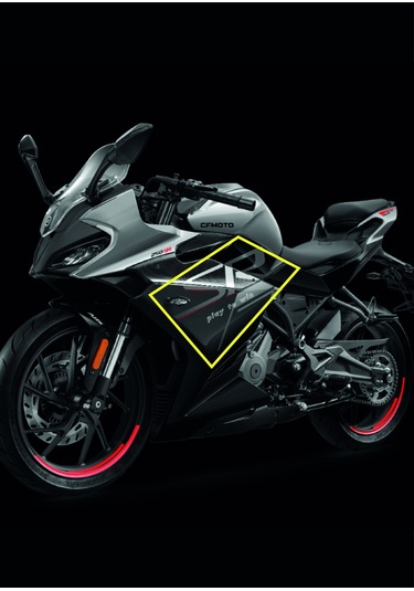 Cf Moto 250 Sağ Sol Sr Sticker Folyo Kaplama
