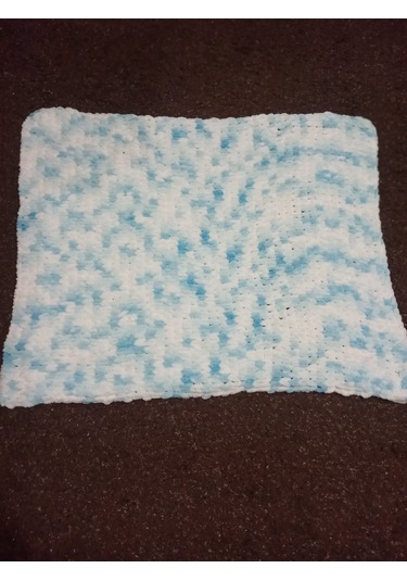 Puffy Erkek Bebek Battaniyesi - Mavi