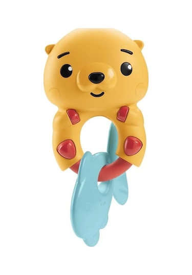 Fisher Price Hjw11 Eğlenceli Dostlar Dişlik ve Çıngıraklar Sarı